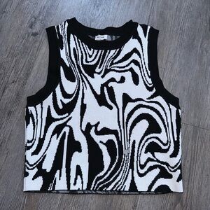 garage knit tank top